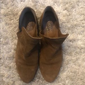 Leather booties